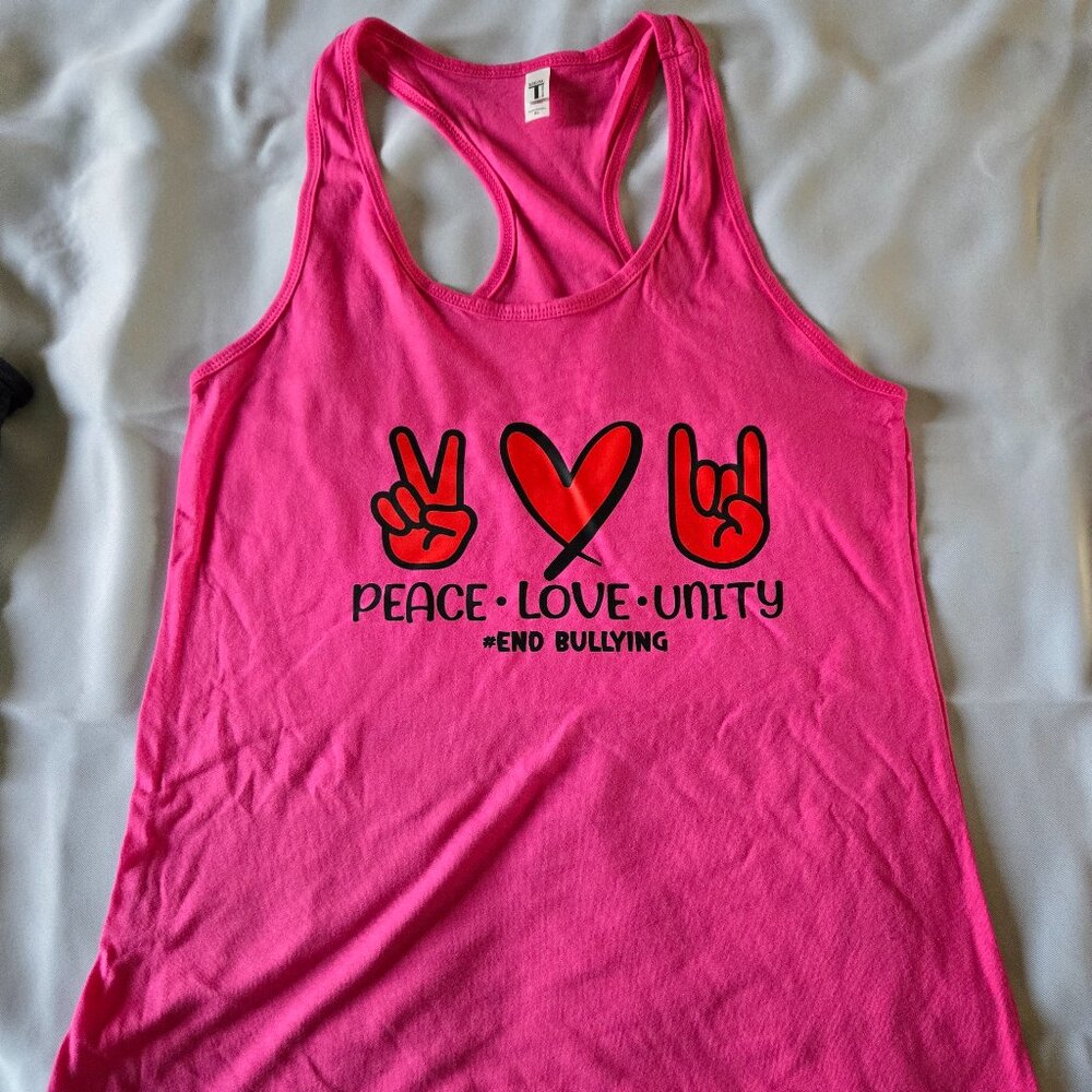 Razor Back Tank Top, XLarge, Pink